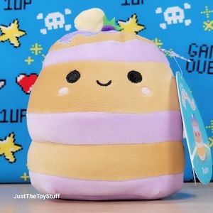 Squishmallow Paden the Pancake 5" UltraSoft Food Squad Stuffed Toy Plush NWT
